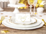 Picture of Place cards - Gold Stars (10pcs)