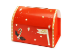 Picture of Santa's mailbox with 5 letters