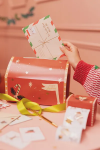 Picture of Santa's mailbox with 5 letters