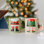 Picture of Santa & elf mug set