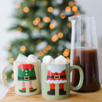 Picture of Santa & elf mug set