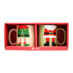 Picture of Santa & elf mug set