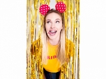 Picture of Foil Backdrop Curtain Decoration - Gold (1.00m x 2.50m)