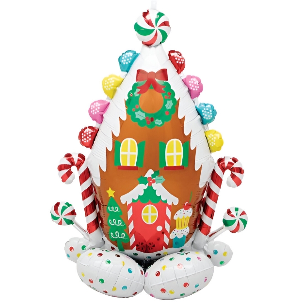 Μπαλόνι Foil Large - Gingerbread house