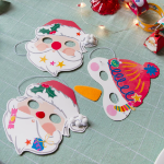 Picture of Craft kit - Christmas Masks (set of 6)