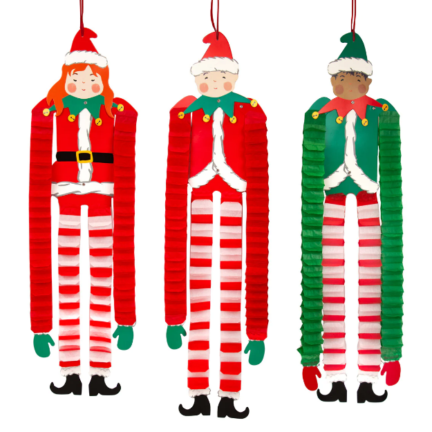 Picture of Hanging decoration - Elves (3pcs)