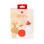 Picture of Craft kit - Christmas pom-poms (set of 6)