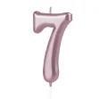 Picture of Rose Gold 7 Number Candle