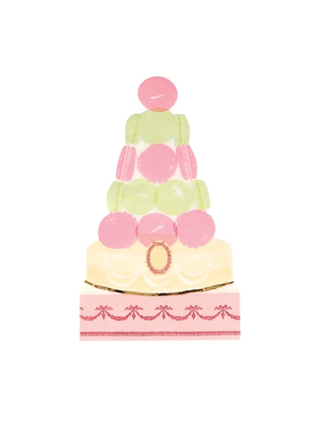 Picture of Paper napkins - Ladurée Macaron  (Meri Meri) (16pcs)