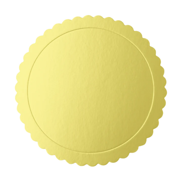 Χάρτινος δίσκος για τούρτα σε χρυσό