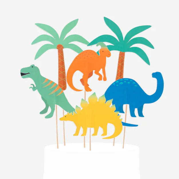 Picture of Cake toppers (large)- Dinosaurs 