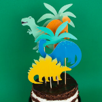 Picture of Cake toppers (large)- Dinosaurs 