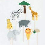 Picture of Cake toppers (large) - Safari