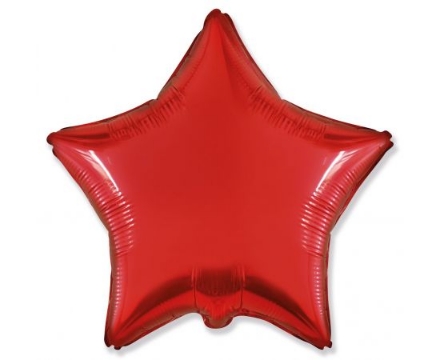 Show details for Foil balloon  star - Red (48cm) Picture of Foil balloon  star - Red (48cm)
