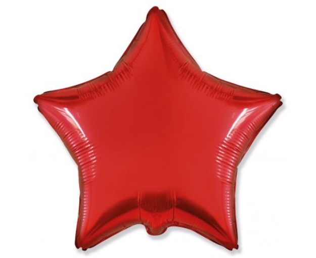 Picture of Foil balloon  star - Red (48cm)