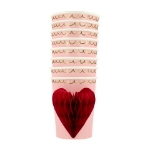 Picture of Honeycomb Heart Cups (x 8) (Meri Meri) 