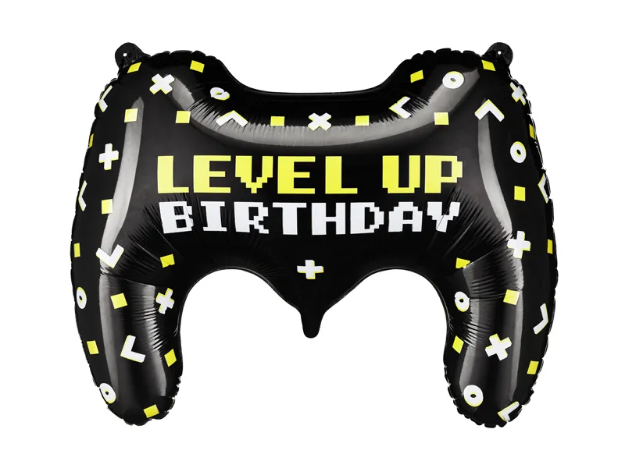 Picture of Foil balloon - Level up birthday