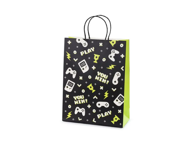 Picture of Gift bag , Game 10x24x32 cm, (1pc)