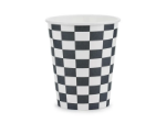 Picture of Paper cups - Checkered flag (6pcs)