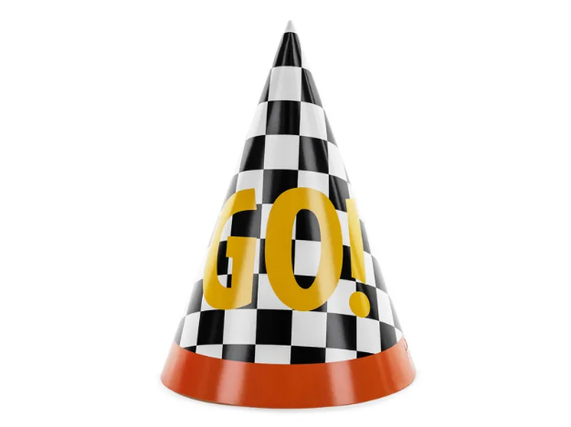 Picture of Party hats - GO! (6pcs)