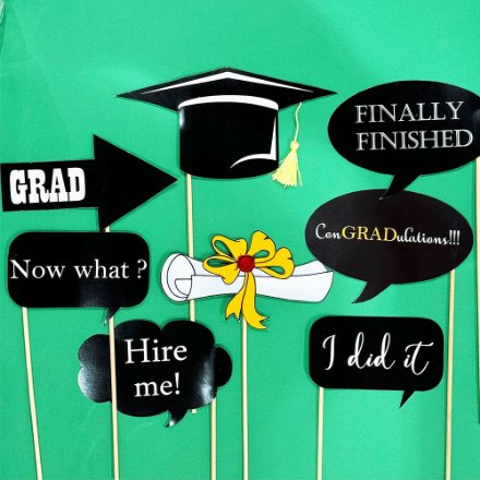 Show details for Photo Booth - Graduation (8pcs) Picture of Photo Booth - Graduation (8pcs)