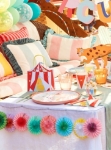 Picture of Dinner paper plates- Circus (Meri Meri) (8pcs)