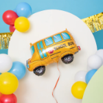 Picture of Foil balloon School bus
