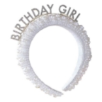 Picture of Headband - Birthday girl with pearls