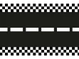 Picture of Table Runner - Race track