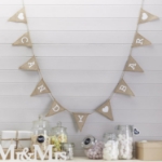 Picture of Burlap Bunting - Candy bar