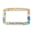 Εικόνα της Μπαλόνι foil κάδρο polaroid για φωτογραφίες - Happy Birthday 