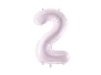 Picture of Foil Balloon Number "2", 72cm, lilac