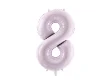 Picture of Foil Balloon Number "8", 72cm, lilac