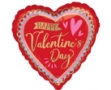 Εικόνα της Μπαλόνι foil καρδιά - Happy Valentine's day