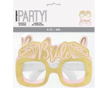 Εμφάνιση  λεπτομερειών Χάρτινα Γυαλάκια - Bachelorette party (4τμχ) Εικόνα της Χάρτινα Γυαλάκια - Bachelorette party (4τμχ)