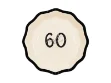 Picture of Side paper plates - Hello 60 (6pcs)