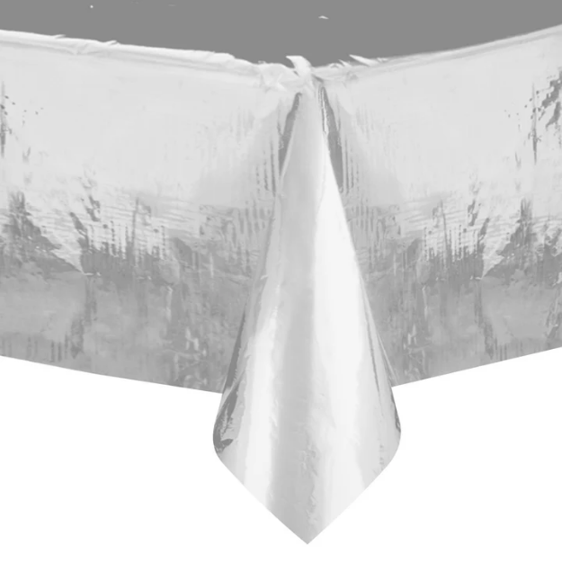Picture of Foil Table Cover - Silver (Metallic) 1,37m x 2,74m