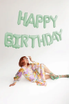 Μπαλόνια σετ HAPPY BIRTHDAY μέντα