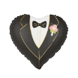 Picture of Foil heart balloon - Groom