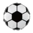 Picture of Foil round balloon - Football ball
