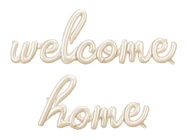 Μπαλόνια foil σετ Welcome Home