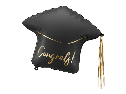 Show details for Foil Balloon Cap ''Congrats!'' Picture of Foil Balloon Cap ''Congrats!''