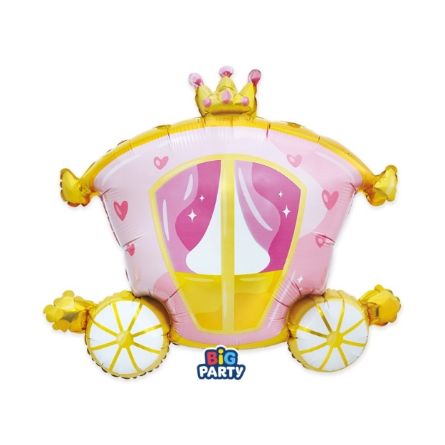 Picture of Foil Balloon - Princess carriage