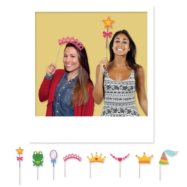Photo Booth - Πριγκίπισσα (8τμχ)