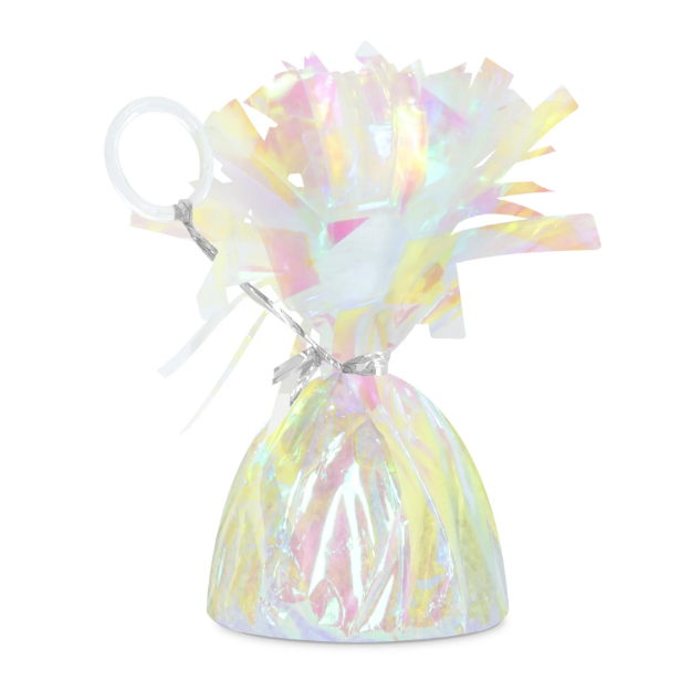 Picture of Foil balloon weight - Iridescent white 