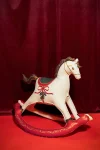 Picture of Standing Foil Balloon Christmas Rocking Horse