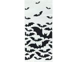 Picture of Transparent treat bags - Bats (20pcs) (29cm x 13cm)