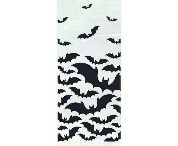 Picture of Transparent treat bags - Bats (20pcs) (29cm x 13cm)