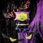 Picture of Foil balloon Witch (green)
