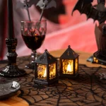 Picture of Latern led lamp - Halloween landscape